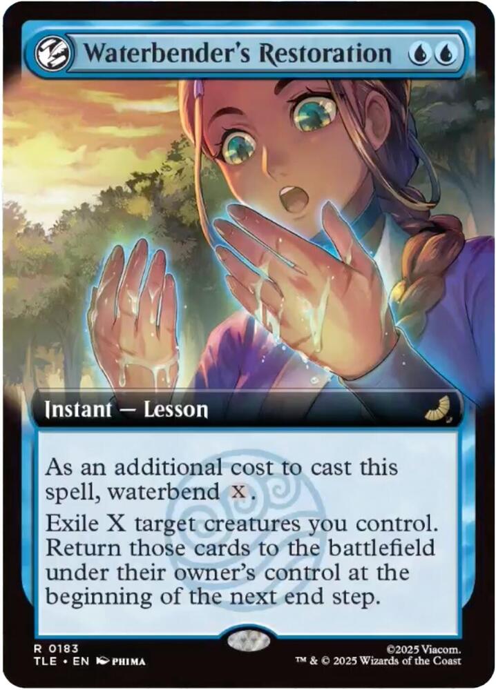 Waterbender's Restoration (Extended Art) | Avatar: The Last Airbender: Eternal-Legal #183