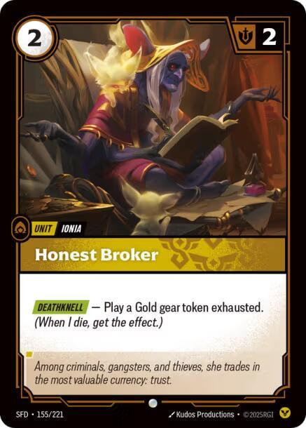 Honest Broker | Spiritforged #155/221