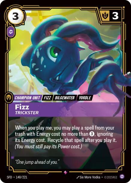 Fizz, Trickster | Spiritforged #140/221