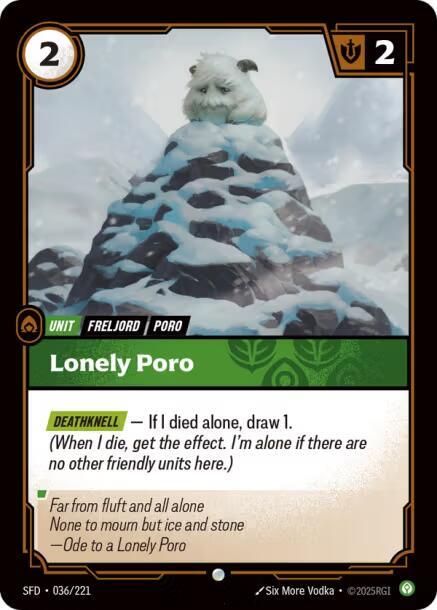 Lonely Poro | Spiritforged #036/221