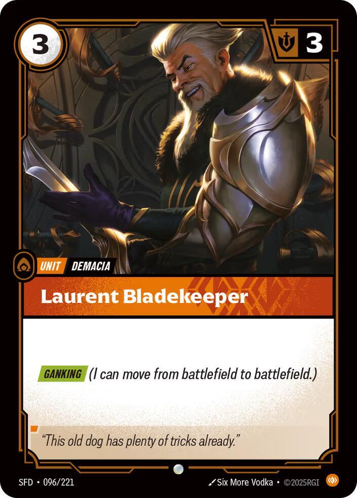 Laurent Bladekeeper | Spiritforged #096/221