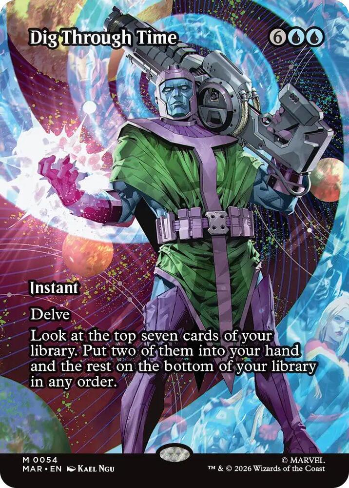 Dig Through Time (Borderless) | Marvel Universe Eternal-Legal #54