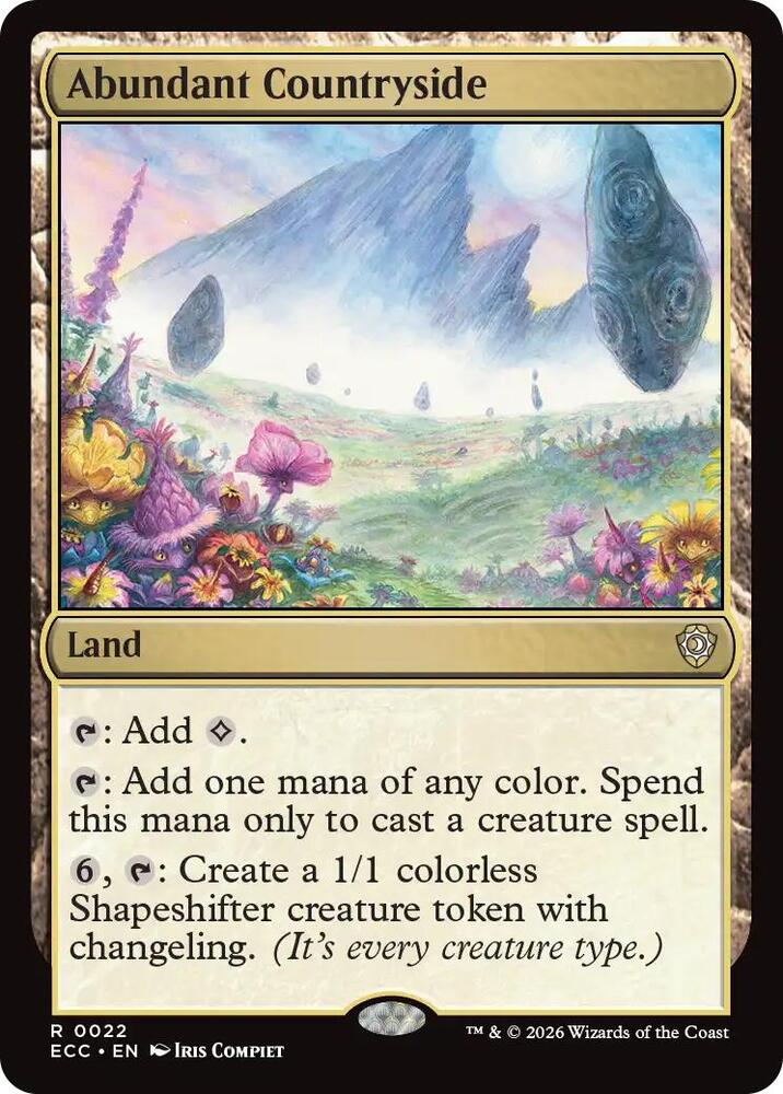 Abundant Countryside | Commander: Lorwyn Eclipsed #22