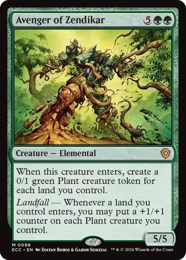 Avenger of Zendikar | Commander: Lorwyn Eclipsed #98