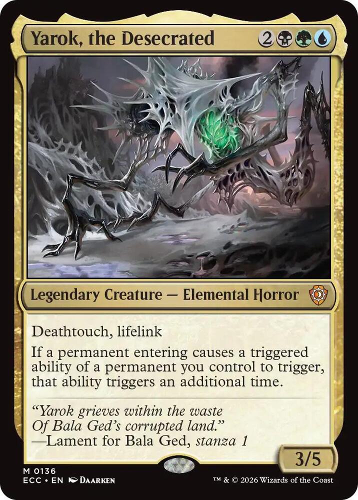 Yarok, the Desecrated | Commander: Lorwyn Eclipsed #136