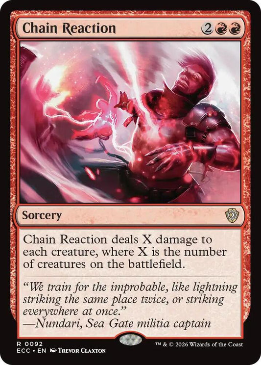 Chain Reaction | Commander: Lorwyn Eclipsed #92