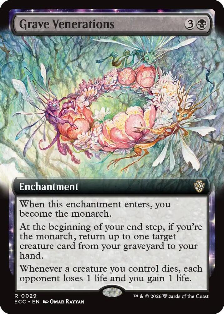 Grave Venerations (Extended Art) | Commander: Lorwyn Eclipsed #29