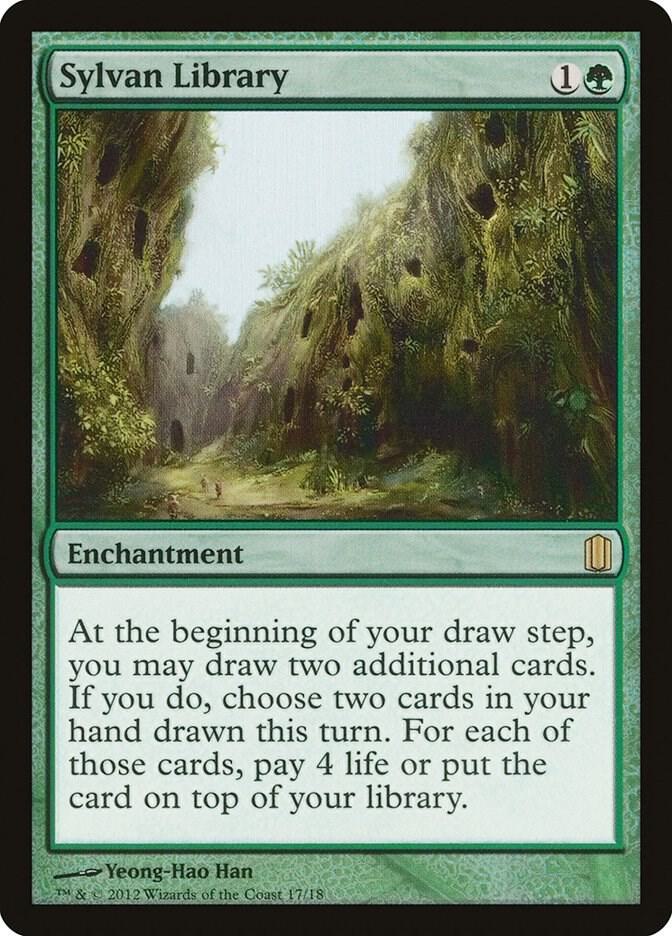 Sylvan Library | Commander's Arsenal #17