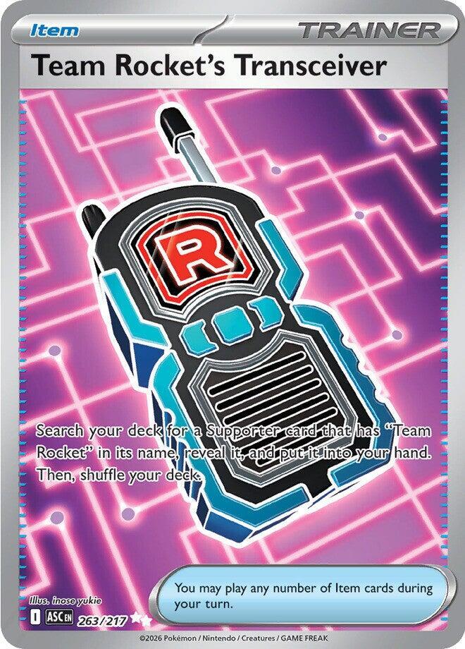 Team Rocket's Transceiver - 263/217 | ME: Ascended Heroes #263/217