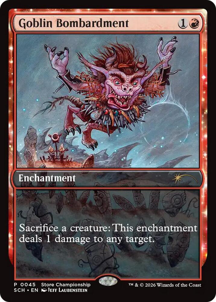 Goblin Bombardment | Game Day & Store Championship Promos #45