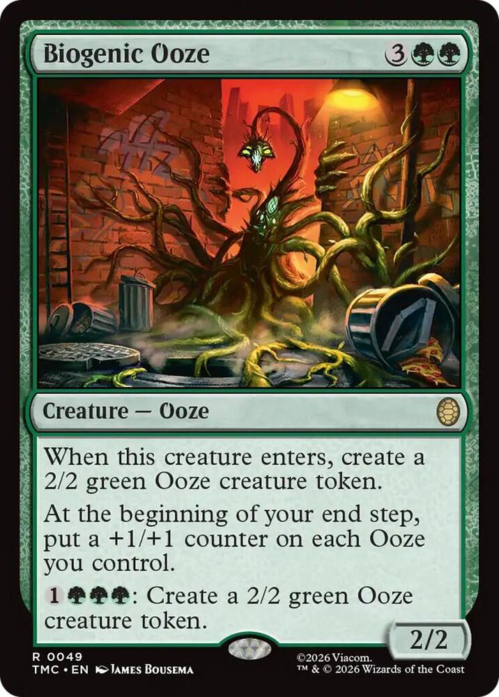Biogenic Ooze | Commander: Teenage Mutant Ninja Turtles #49