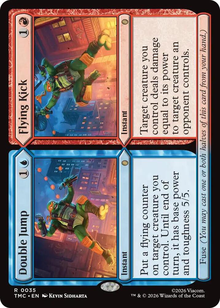 Double Jump // Flying Kick | Commander: Teenage Mutant Ninja Turtles #35