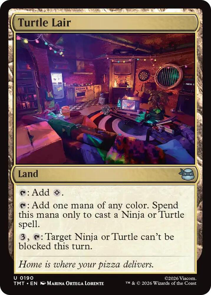 Turtle Lair | Teenage Mutant Ninja Turtles #190
