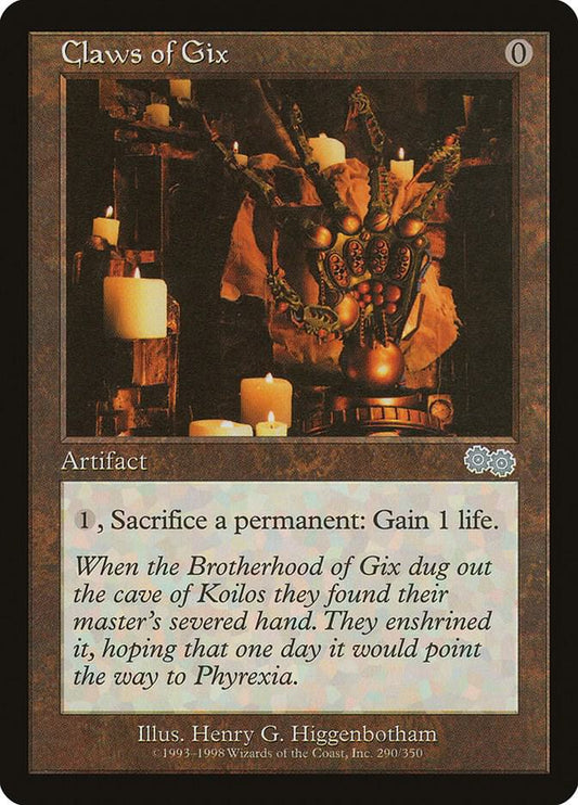 Claws of Gix | Urza's Saga #290