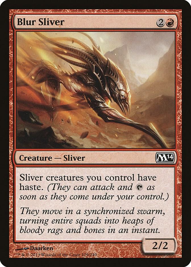 Blur Sliver | Magic 2014 (M14) #129