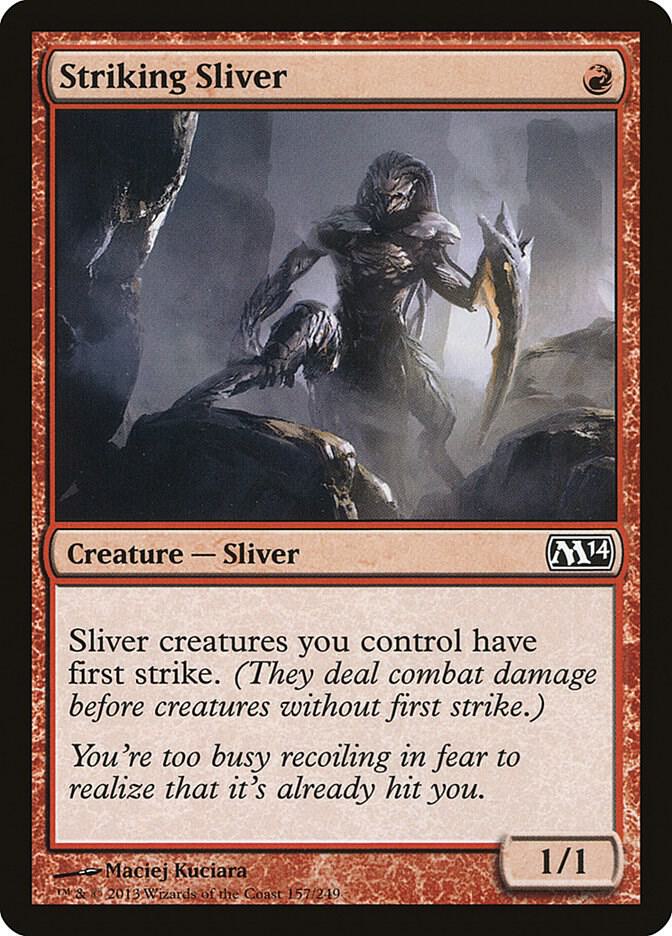 Striking Sliver | Magic 2014 (M14) #157