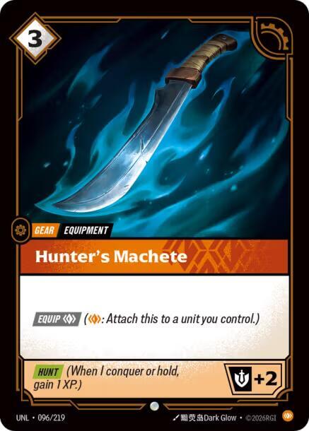 Hunter's Machete | Unleashed #096/219