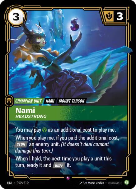 Nami, Headstrong | Unleashed #052/219
