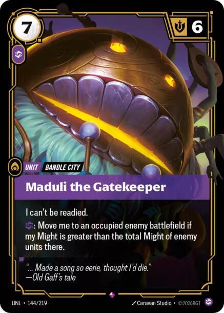 Maduli the Gatekeeper | Unleashed #144/219