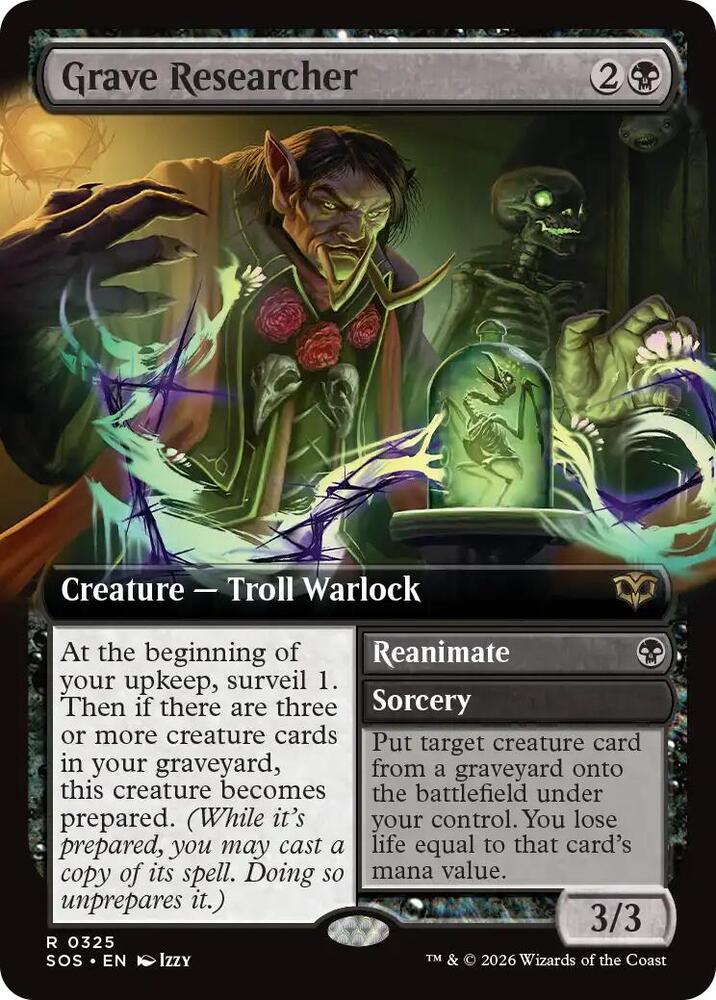 Grave Researcher // Reanimate | Secrets of Strixhaven #325
