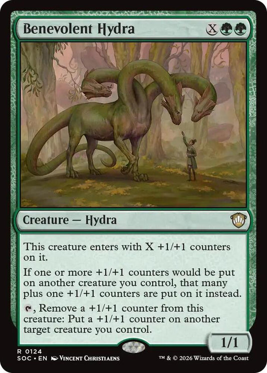 Benevolent Hydra | Commander: Secrets of Strixhaven #124