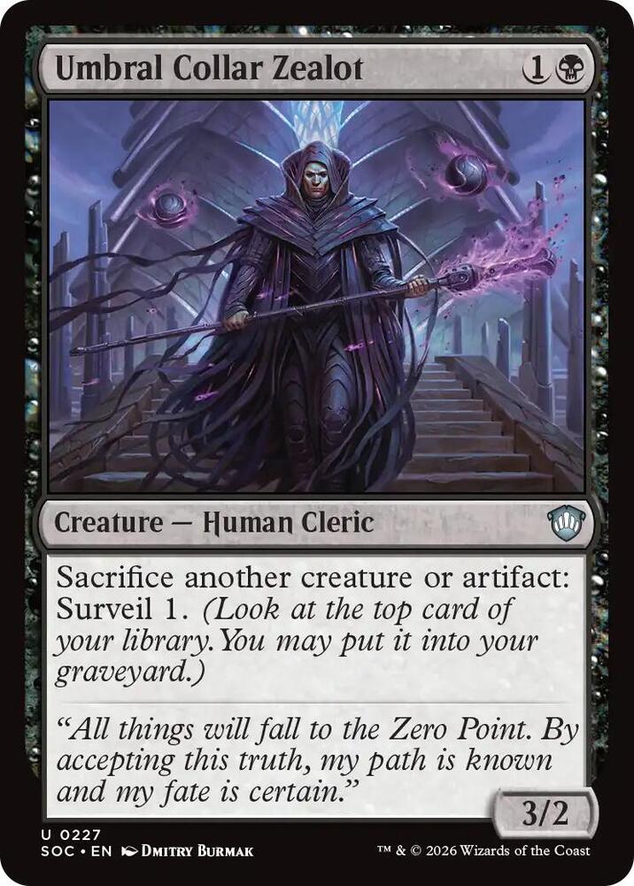 Umbral Collar Zealot | Commander: Secrets of Strixhaven #227