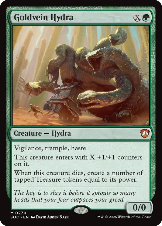 Goldvein Hydra | Commander: Secrets of Strixhaven #270