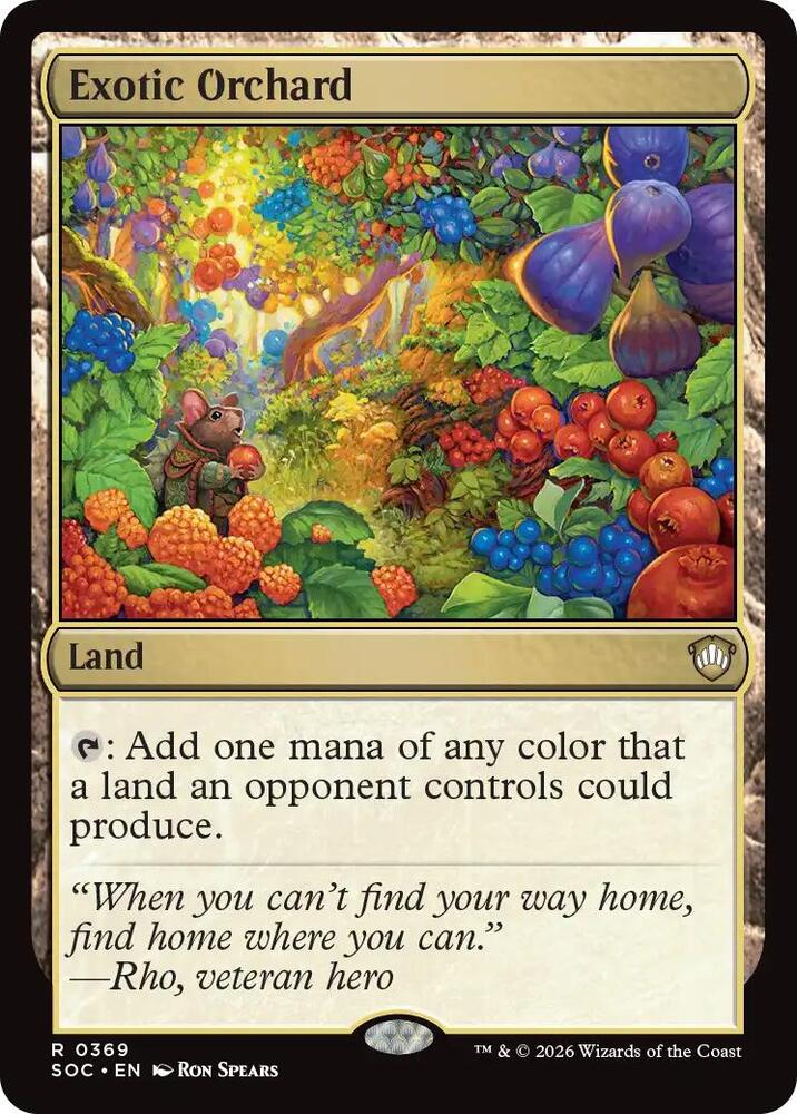Exotic Orchard | Commander: Secrets of Strixhaven #369