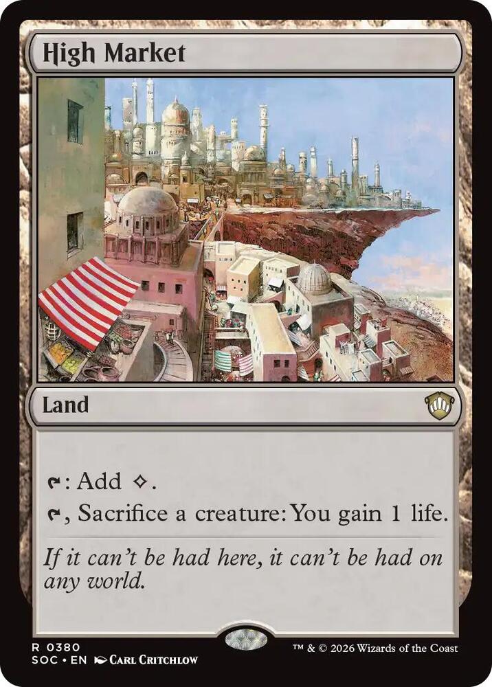 High Market | Commander: Secrets of Strixhaven #380
