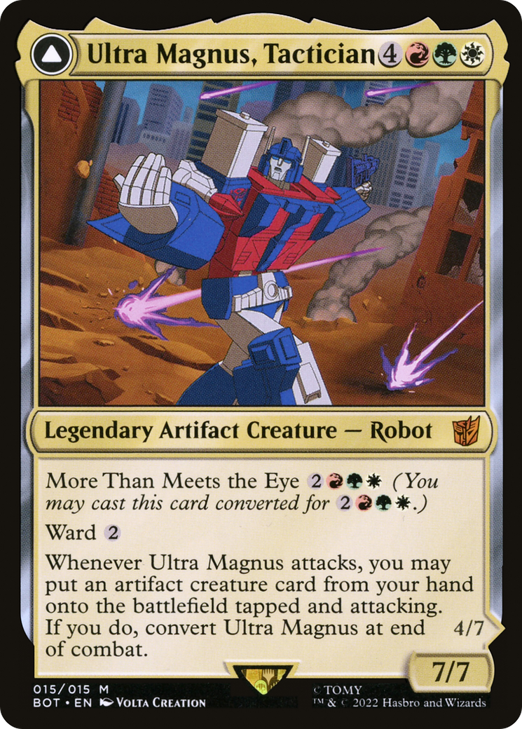 Ultra Magnus, Tactician // Ultra Magnus, Armored Carrier | Universes Beyond: Transformers #15