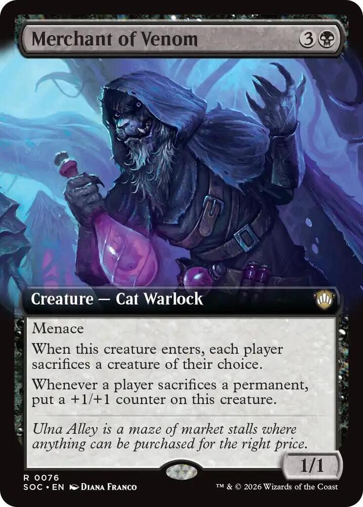 Merchant of Venom (Extended Art) | Commander: Secrets of Strixhaven #76