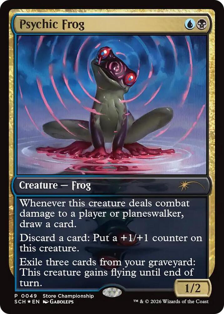 Psychic Frog | Game Day & Store Championship Promos #49