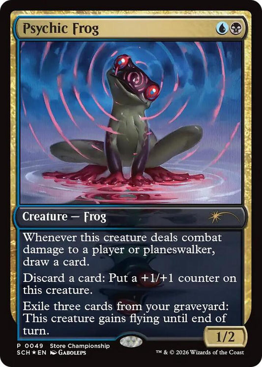Psychic Frog | Game Day & Store Championship Promos #49