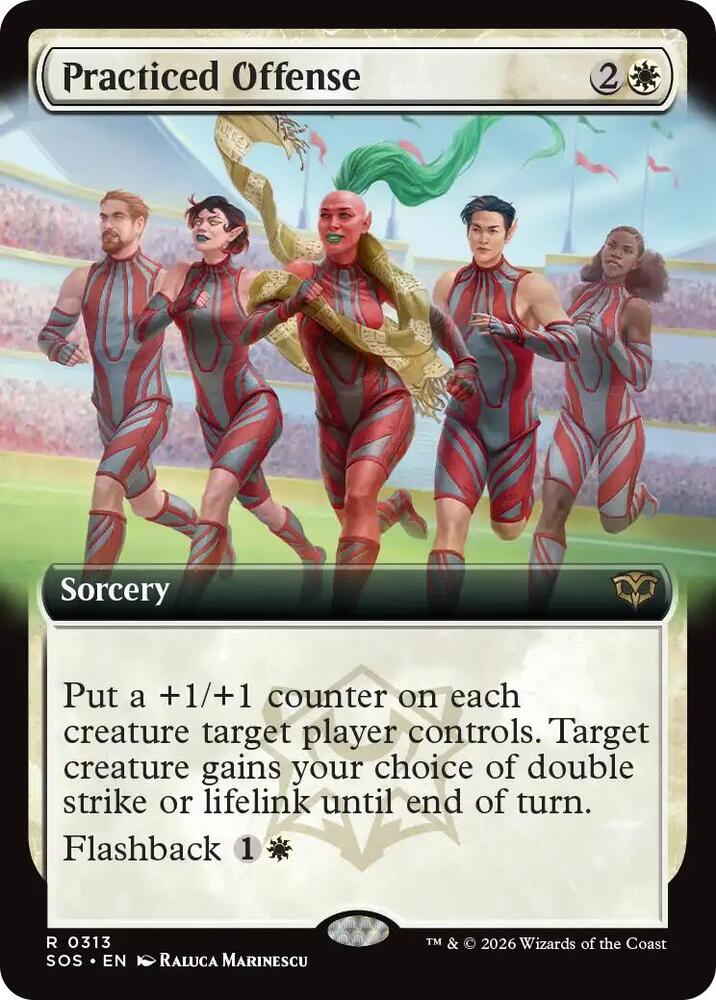 Practiced Offense (Extended Art) | Secrets of Strixhaven #313