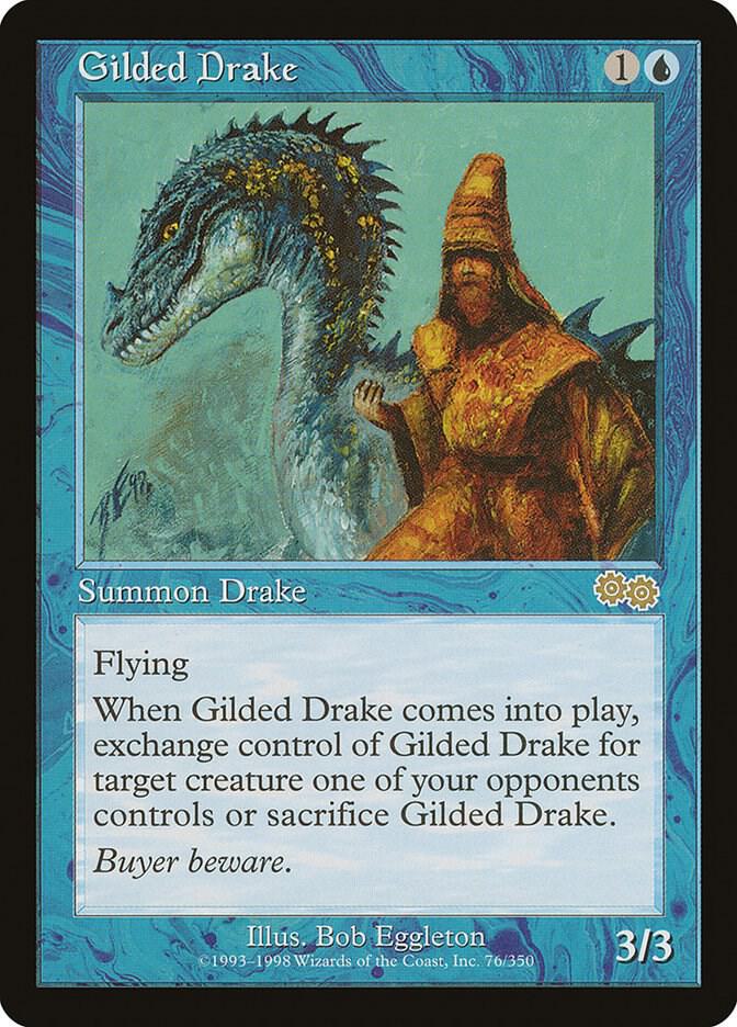 Gilded Drake | Urza's Saga #76