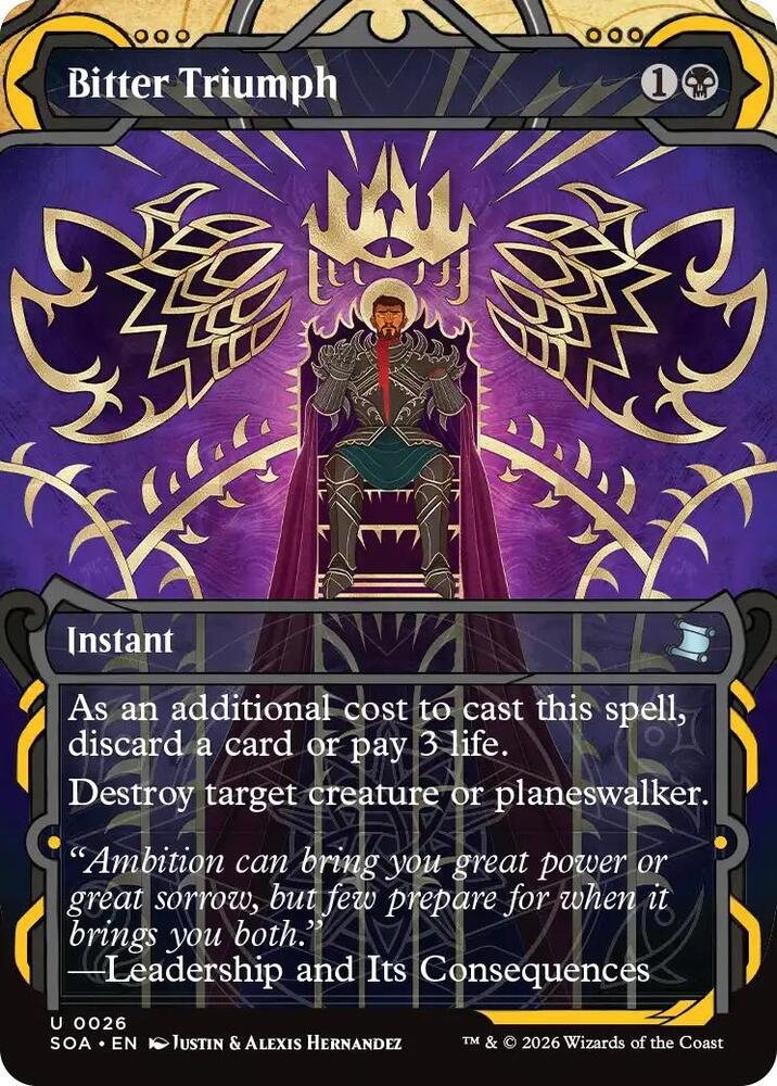 Bitter Triumph | Secrets of Strixhaven: Mystical Archive #26