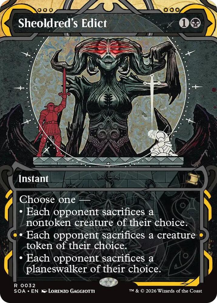 Sheoldred's Edict | Secrets of Strixhaven: Mystical Archive #32