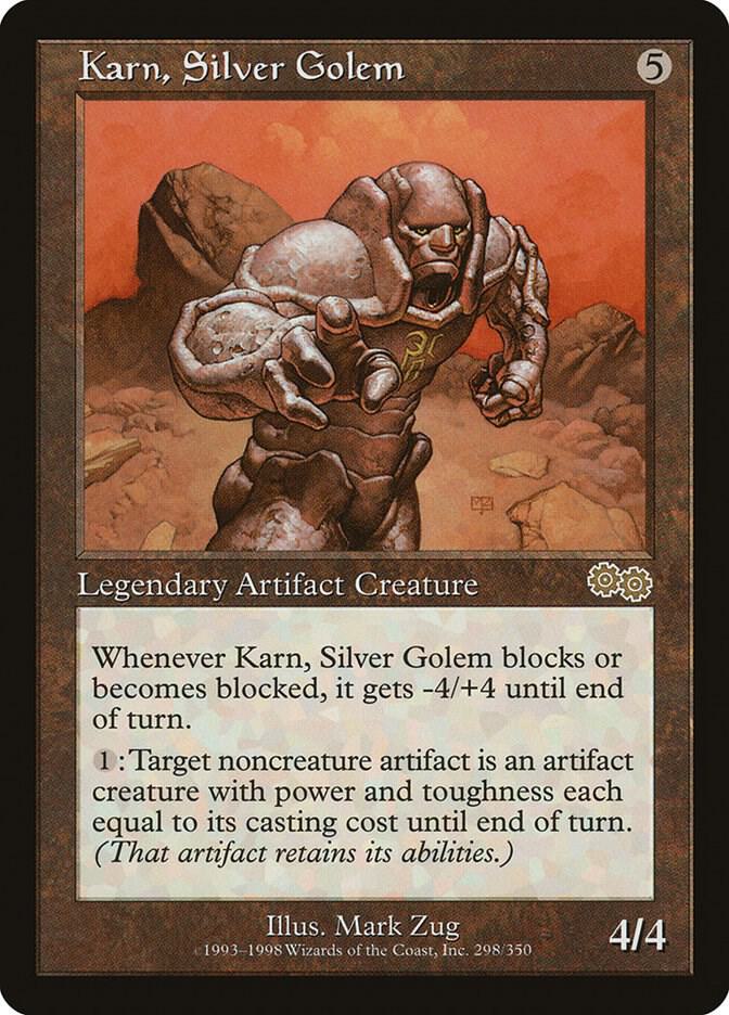 Karn, Silver Golem | Urza's Saga #298
