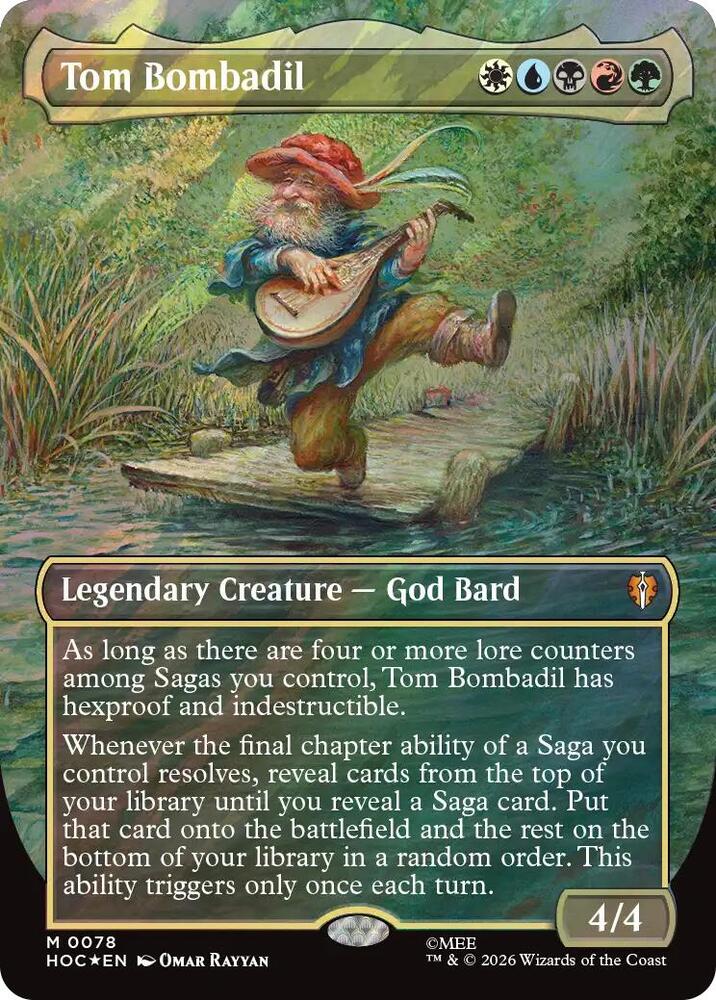Tom Bombadil (Borderless) (Surge Foil) | The Hobbit: Eternal-Legal #78