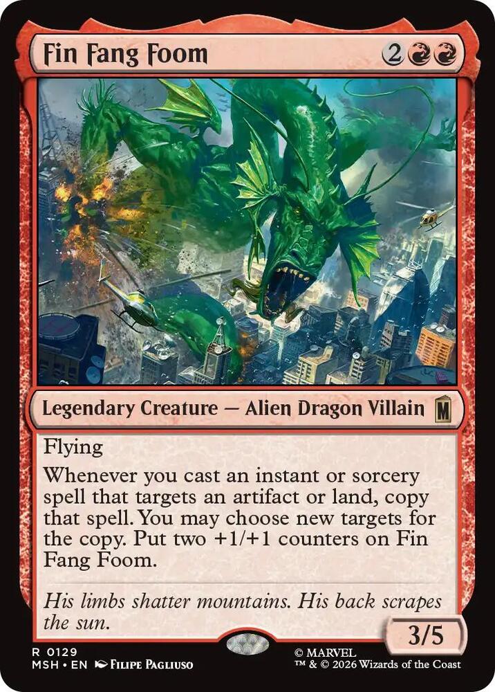 Fin Fang Foom | Marvel Super Heroes #129
