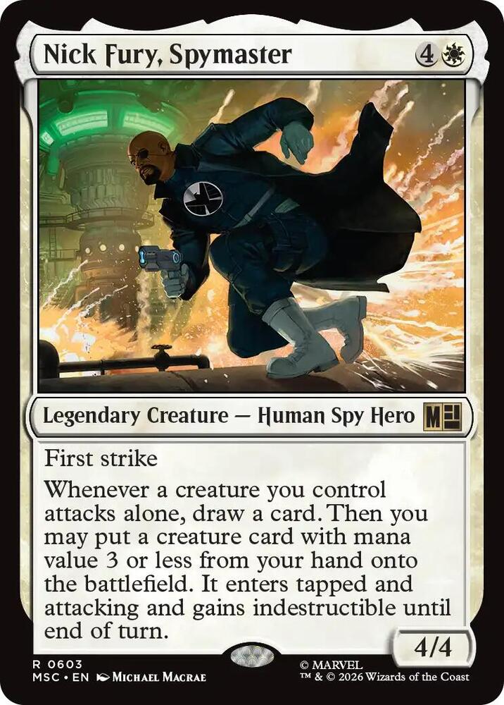 Nick Fury, Spymaster | Commander: Marvel Super Heroes #603
