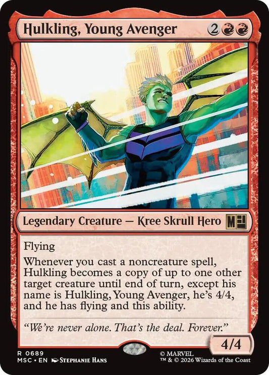 Hulkling, Young Avenger | Commander: Marvel Super Heroes #689