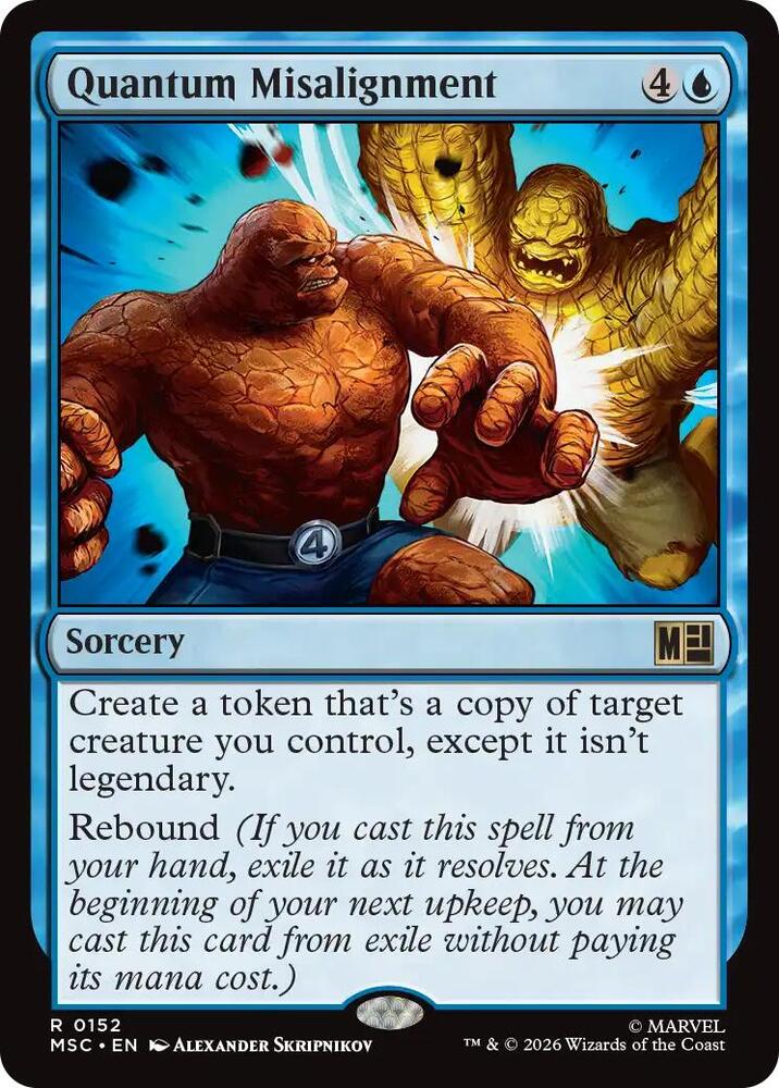 Quantum Misalignment (Surge Foil) | Commander: Marvel Super Heroes #152