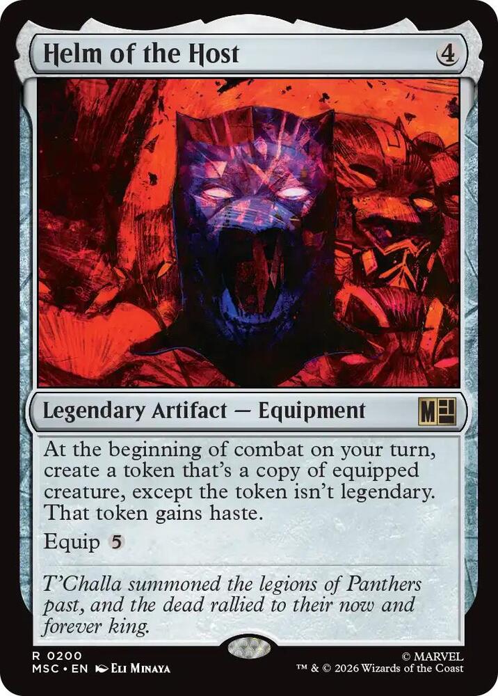 Helm of the Host (Surge Foil) | Commander: Marvel Super Heroes #200