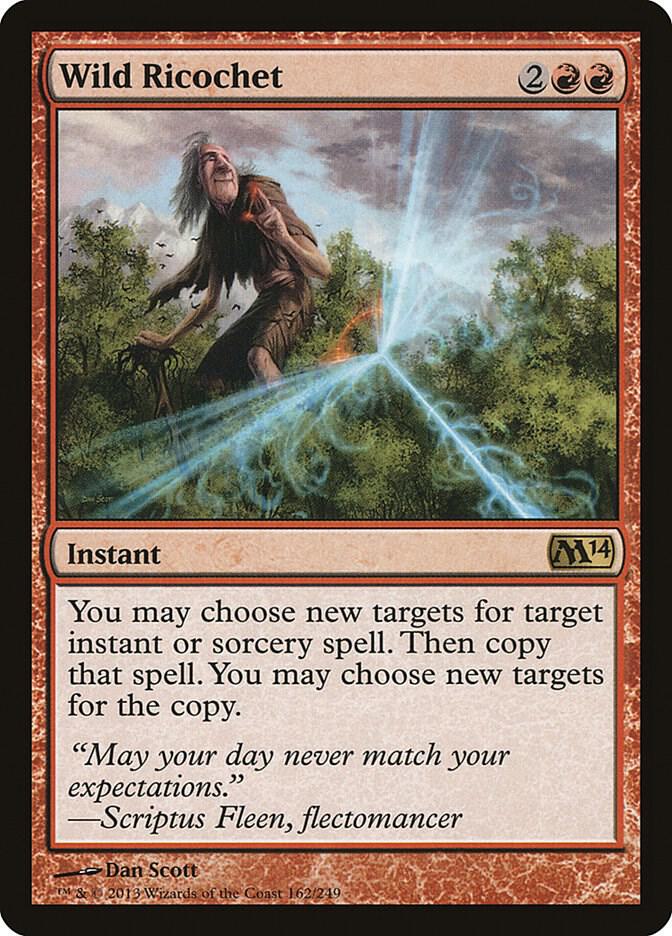 Wild Ricochet | Magic 2014 (M14) #162