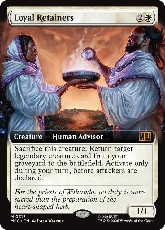 Loyal Retainers (Extended Art) | Commander: Marvel Super Heroes #313