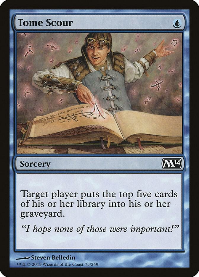 Tome Scour | Magic 2014 (M14) #75