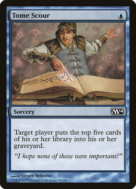 Tome Scour | Magic 2014 (M14) #75