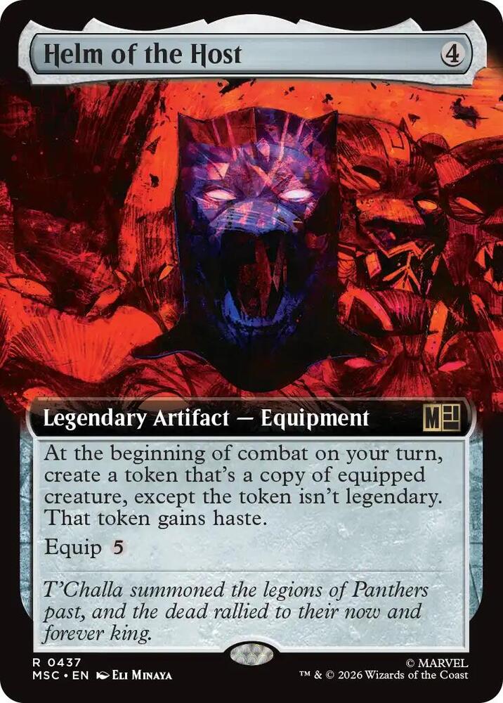 Helm of the Host (Extended Art) | Commander: Marvel Super Heroes #437