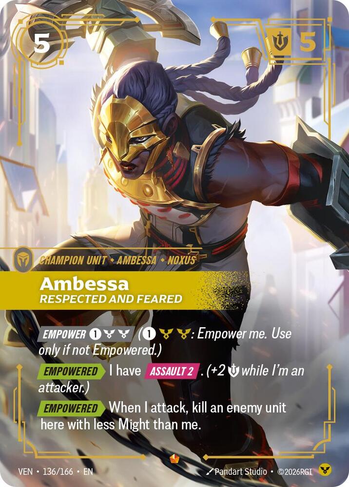 Ambessa, Respected and Feared | Vendetta #136/166